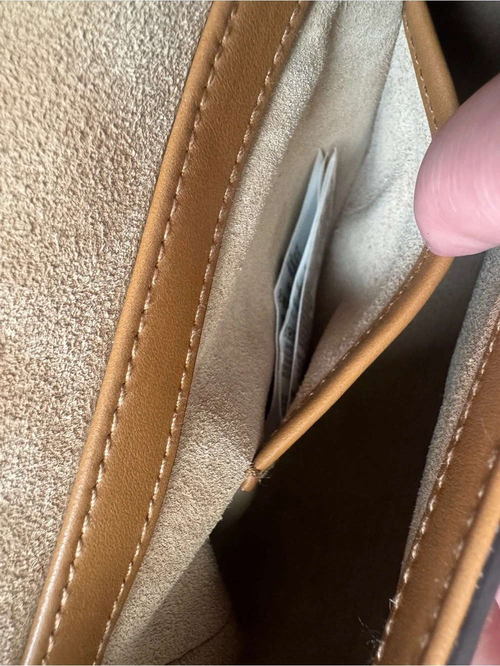 Polo Ralph Lauren ID mini saddle crossbody bag